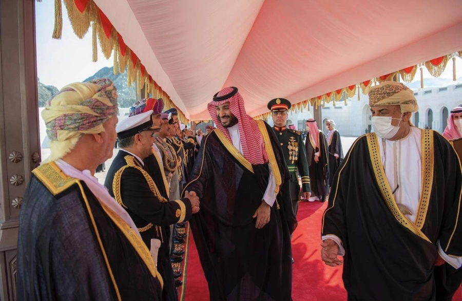 ولي العهد وسلطان عُمان يستعرضان العلاقات الأخوية بين البلدين ويبحثان مستجدات الأحداث على الساحتين الإقليمية والدولية (واس)