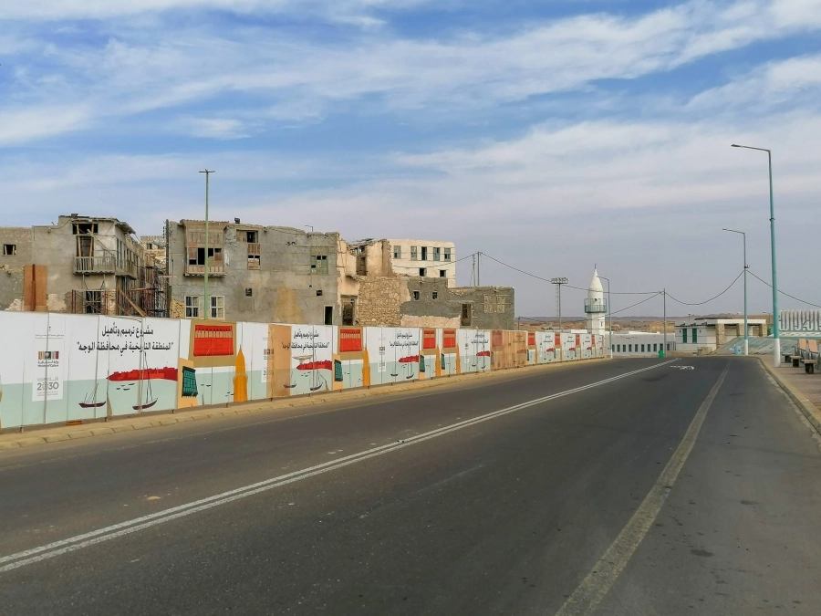 مشروع ترميم وتأهيل المنطقة التاريخية بمحافظة الوجه تحت إشراف وزارة الثقافة
