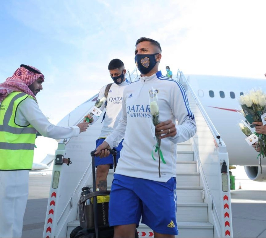 وصول بعثة بوكاجونيورز  (مكة)