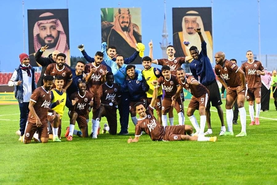 فرحة الجبلين بعد فوزه على الكوكب