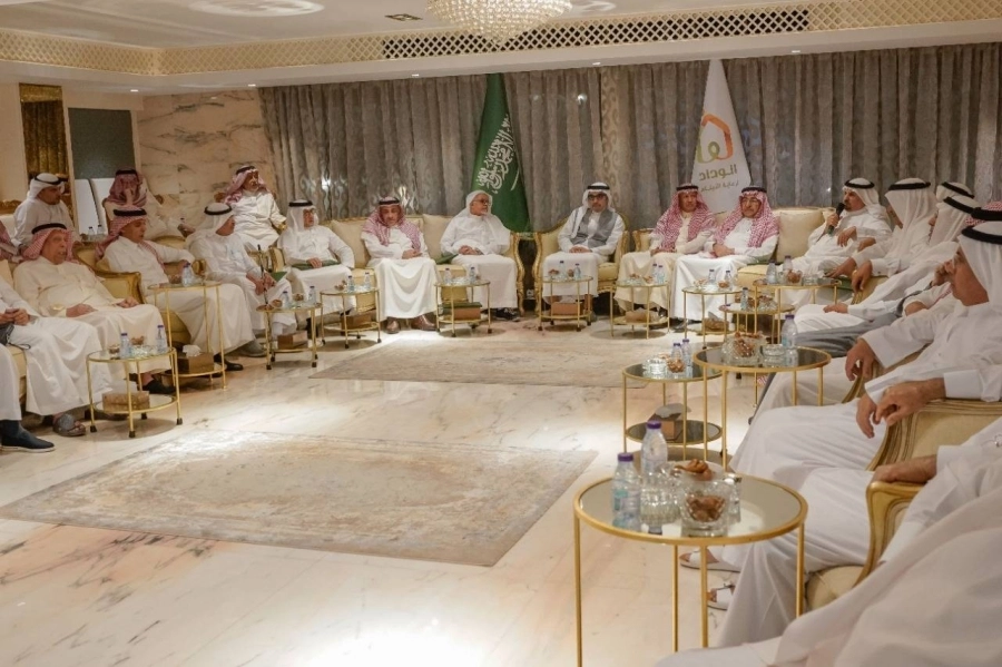 جانب من حضور الاحتفالية التي نظمت بمدينة جدة البارحة