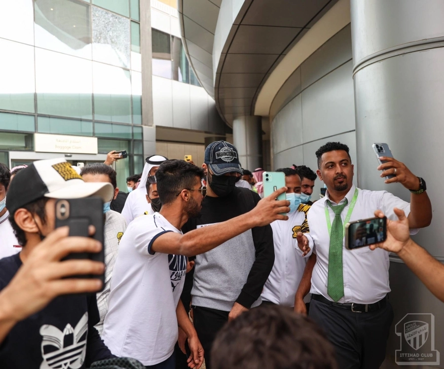 






حمدالله لحظة وصوله أمس