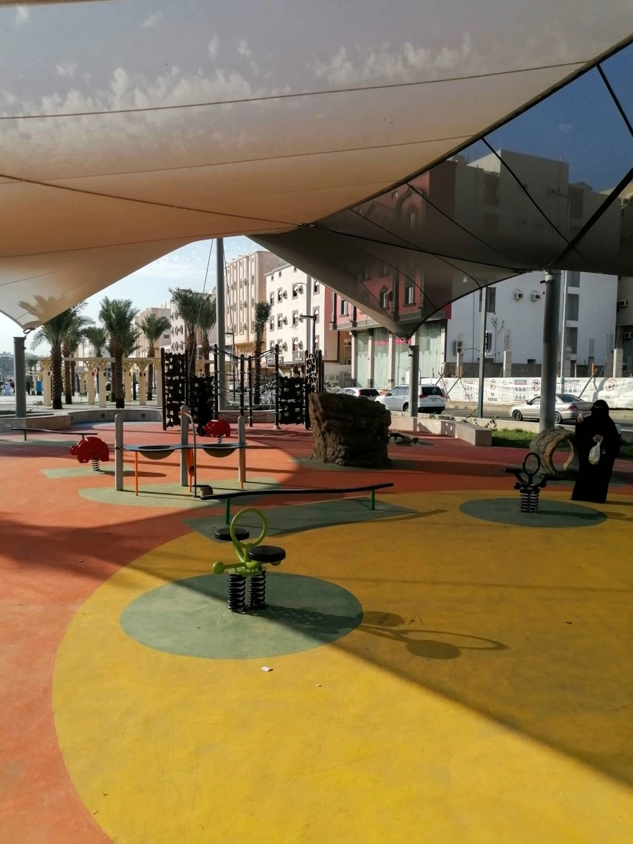 ممشى الشوقية بعد افتتاحه أمس (أنس الحارثي)