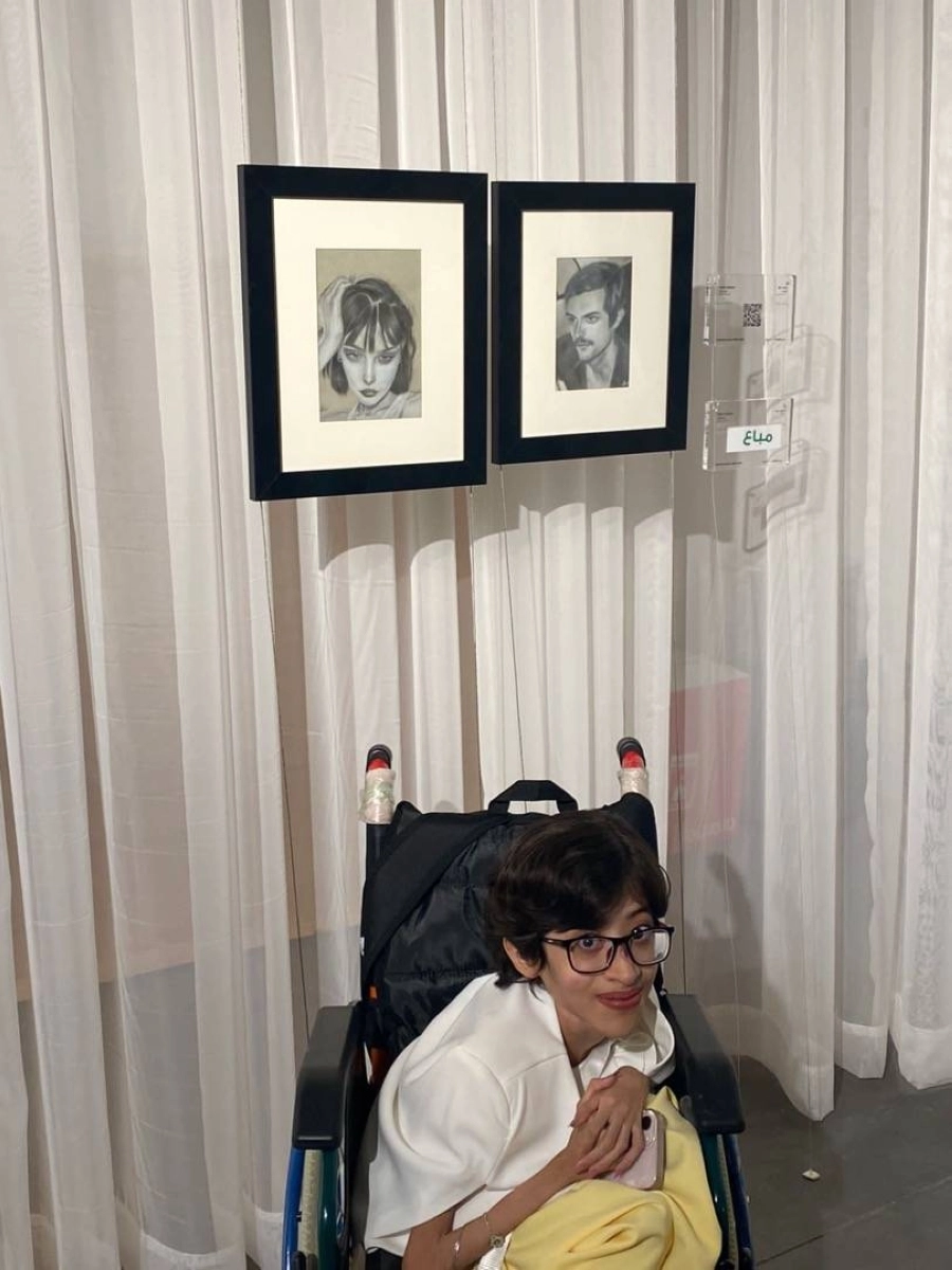 من معرض ريشة الإرادة 