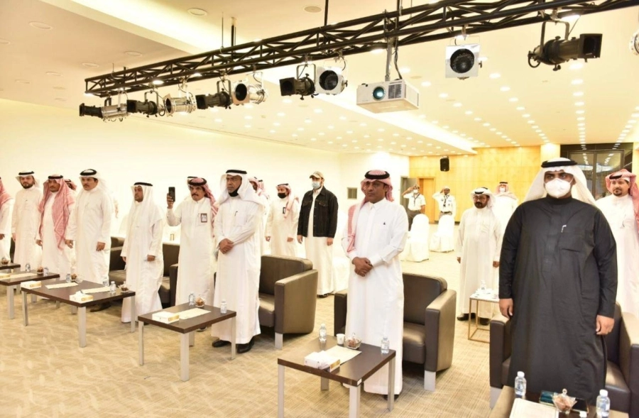 أمين العاصمة المقدسة خلال رعايته حفل فرع هيئة الصحفيين السعوديين بمكة المكرمة