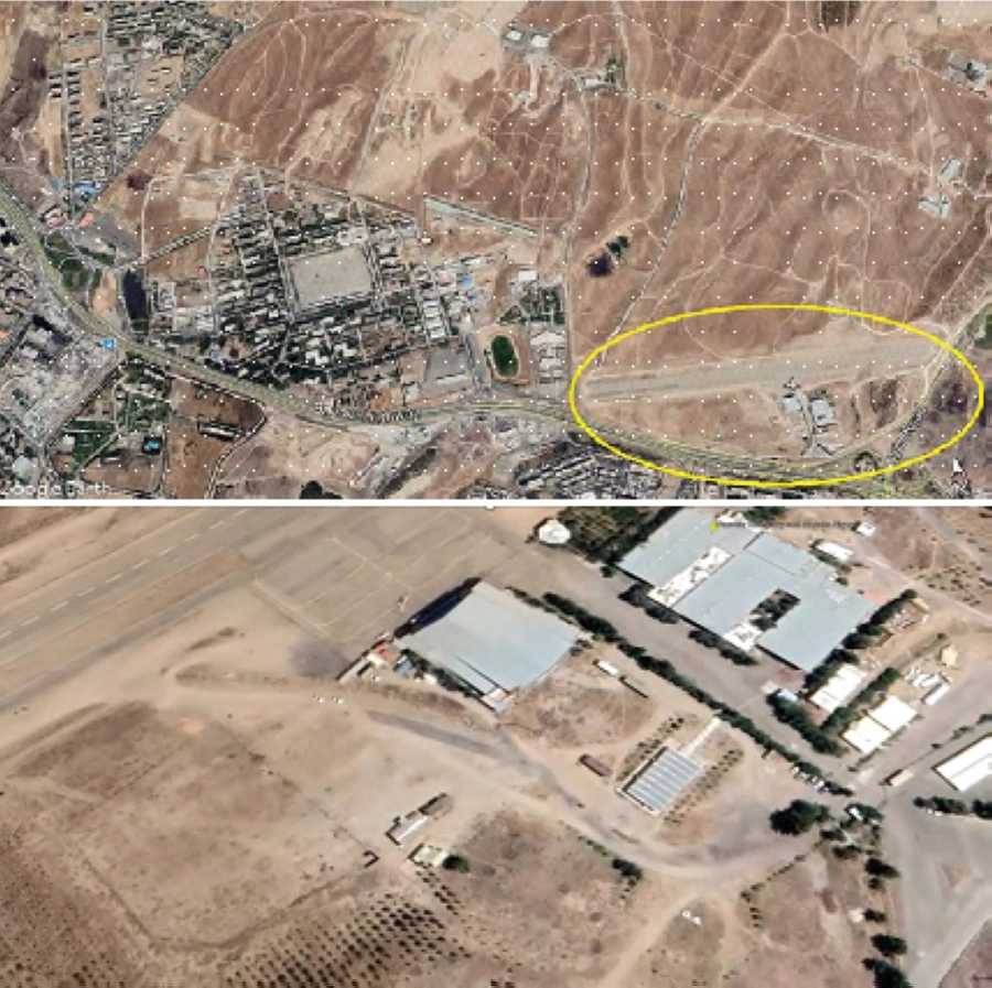 






مطار سبهر المستخدم في تدريبات الحرس الثوري على الطائرات المسيرة