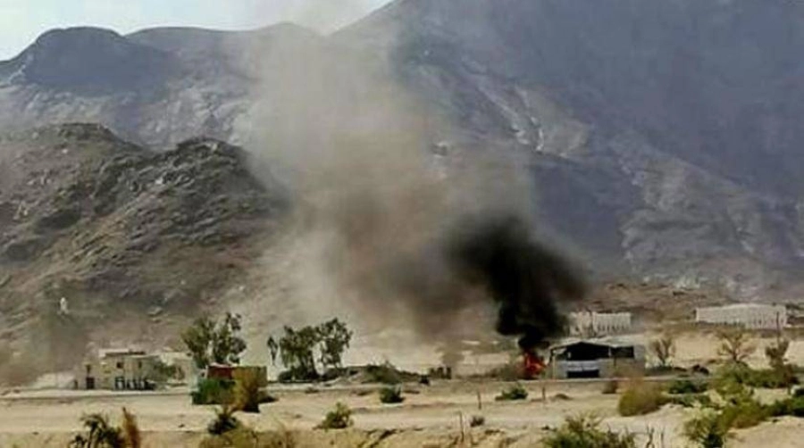 جانب من عملية تحرير شبوة                                                     (مكة)