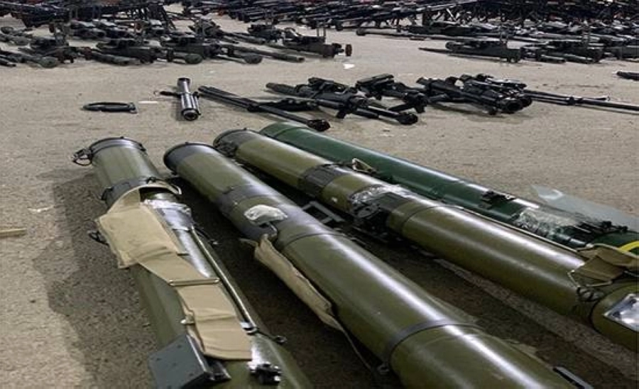 أسلحة ثقيلة جرى ضبطها أخيرا              (مكة)