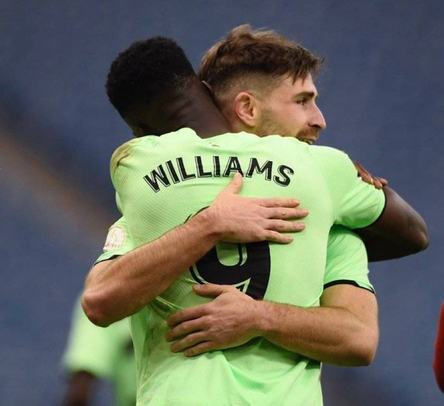 فرحة بيلباو بالتأهل للنهائي