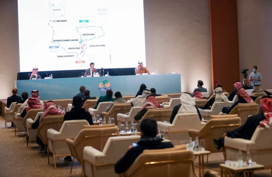 الكشف عن تفاصيل النسخة الثانية من "طواف السعودية 2022" التي تستضيفها العلا (واس)