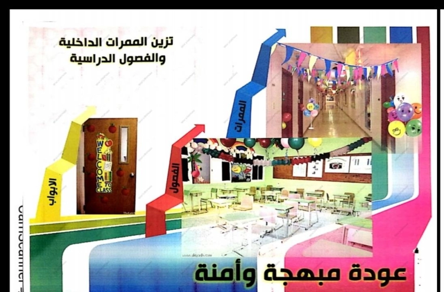 






جانب من الاستعدادات المبهجة لاستقبال الطلاب