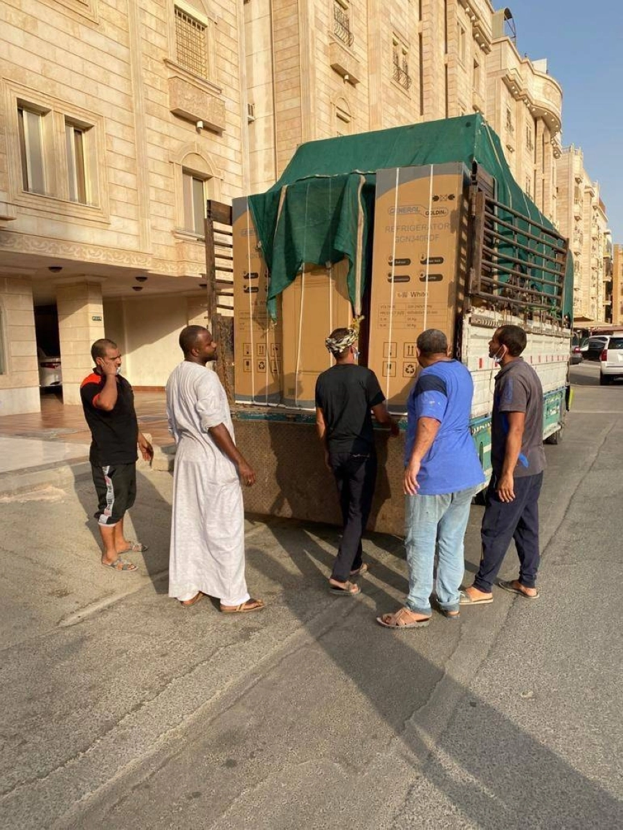 صور من تجهيز فلل اليتيمات