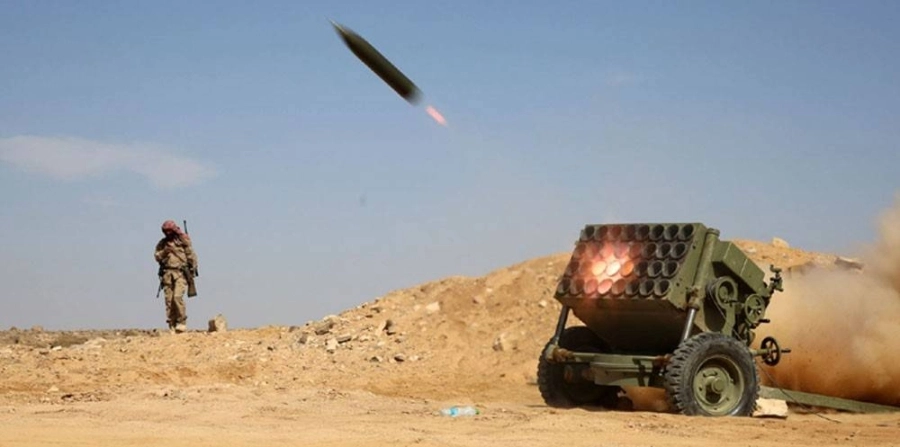 منصة صواريخ حوثية جرى تدميرها (مكة)