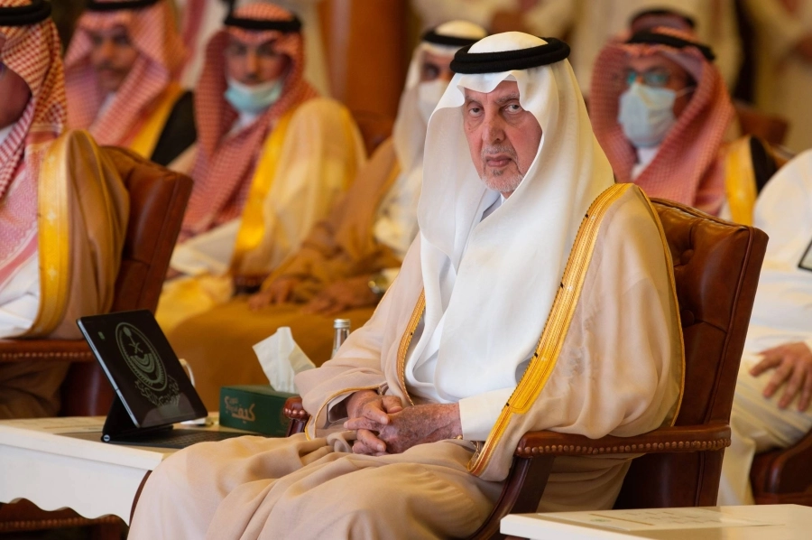 خالد الفيصل خلال الحفل (مكة)