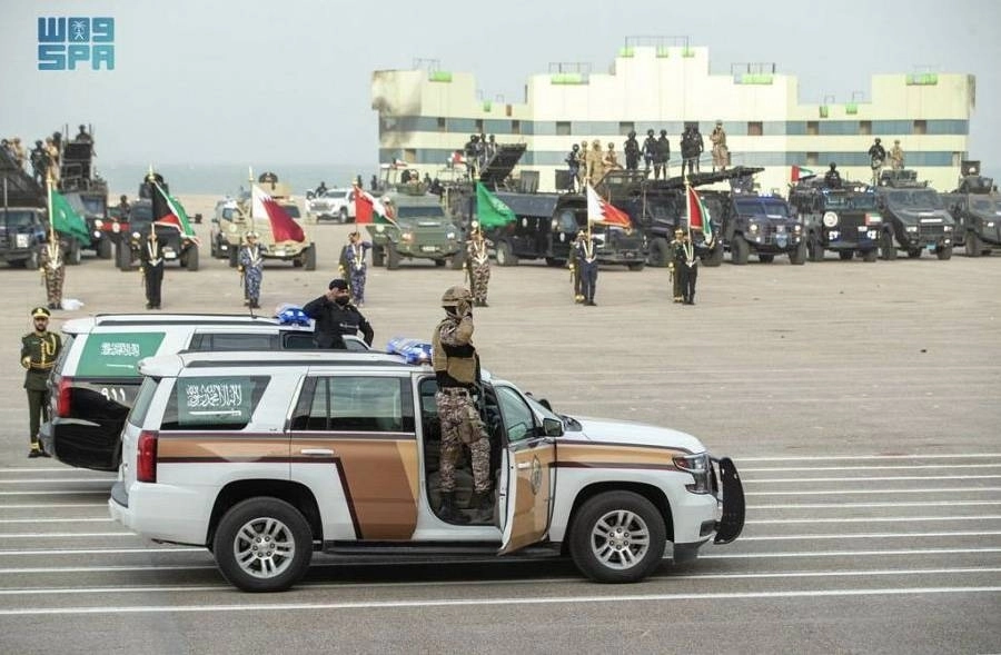 الحفل الختامي للتمرين التعبوي المشترك للأجهزة الأمنية بدول مجلس التعاون لدول الخليج العربية "أمن الخليج العربي 3"