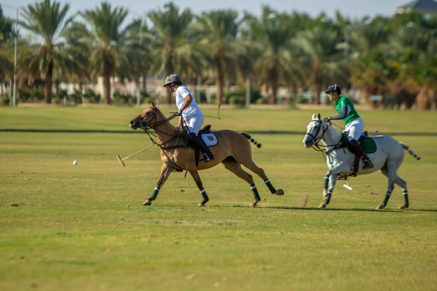 فرسان البولو يستعدون لبطولة الصحراء في العلا