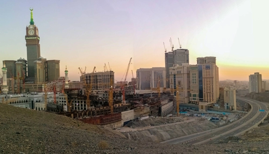 الدائري الأول في مكة كما بدا أمس  (أنس الحارثي) 