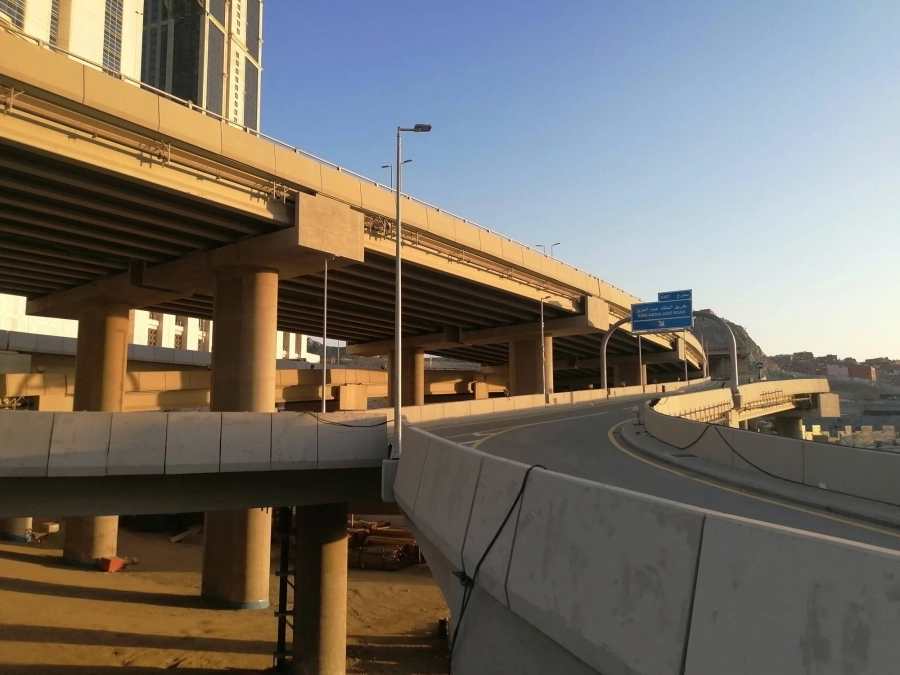 الدائري الأول في مكة كما بدا أمس  (أنس الحارثي) 