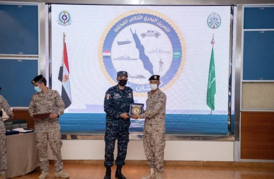 اختتام مناورات التمرين البحري الثنائي المختلط "مرجان 17" بين القوات البحرية الملكية السعودية والقوات البحرية المصرية في البحر الأحمر (واس)