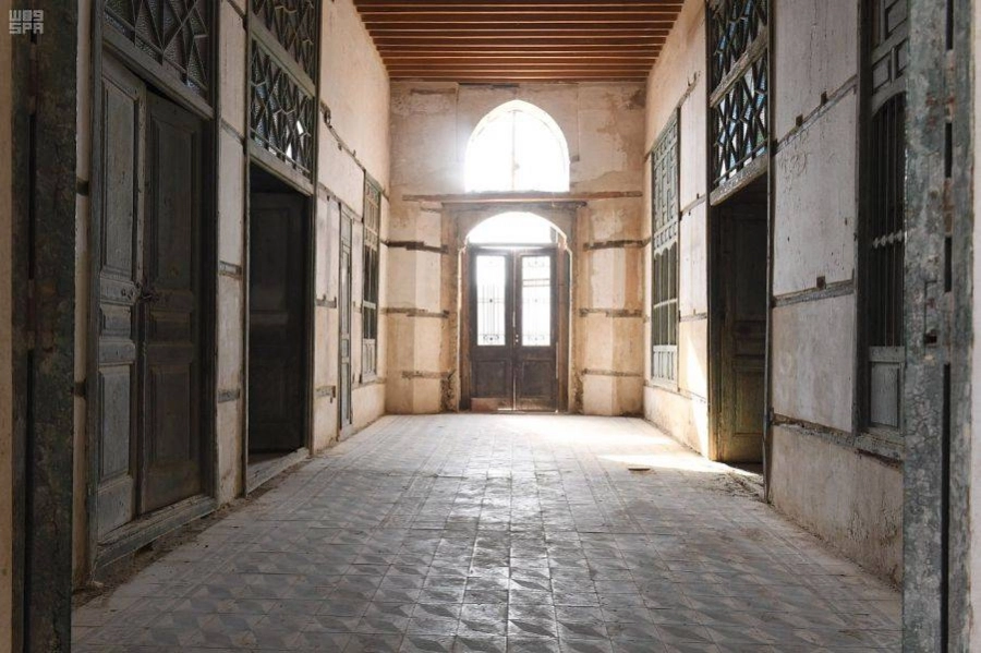 إحدى ردهات القصر (مكة)