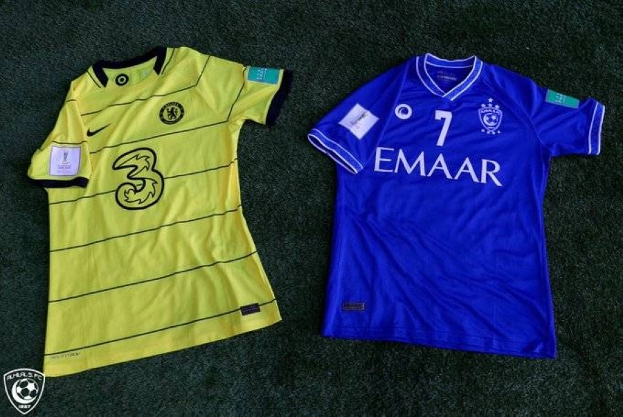 قمصان الفريقين اليوم