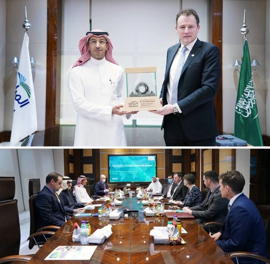 الرئيس التنفيذي للمراعي يلتقي وزير الزراعة والأغذية والبحرية الإيرلندي