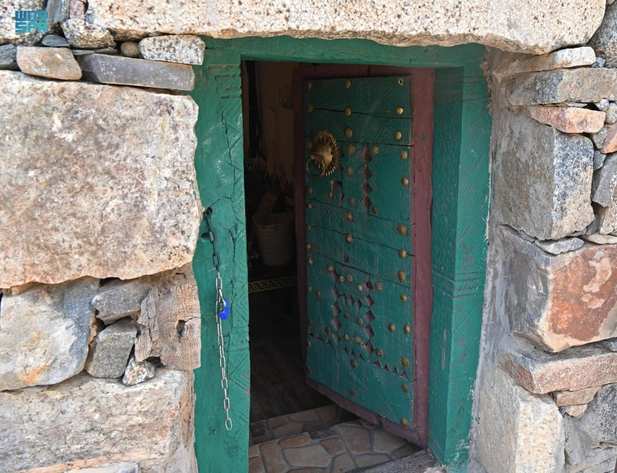 مدخل احد البيوت الاثرية (مكة)