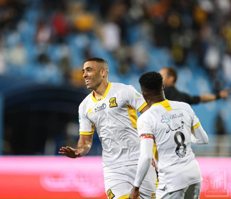 جانب من مباراة الاتحاد والتعاون                                                                        (مكة)