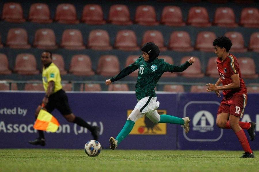 



أخضر السيدات في مباراته أمام سيشل