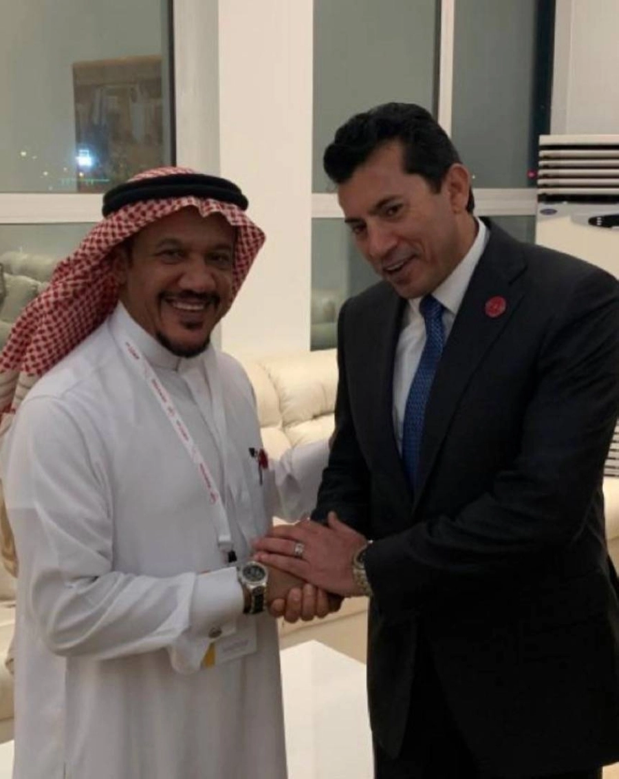 الدكتور أشرف صبحي وزير الشباب والرياضة المصري يرحب بالرئاسة الشرفية للملتقى الدولي لرياضة المرأة العربية
