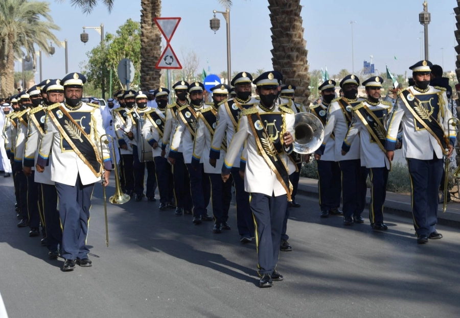 من الاحتفالات بيوم التأسيس                                                                                      (مكة)