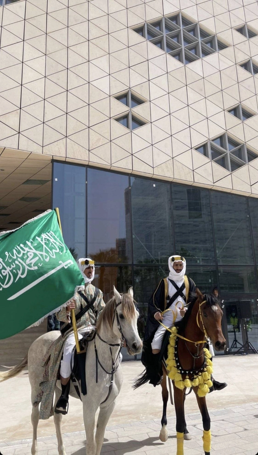 من الاحتفالات بيوم التأسيس                                                                                      (مكة)