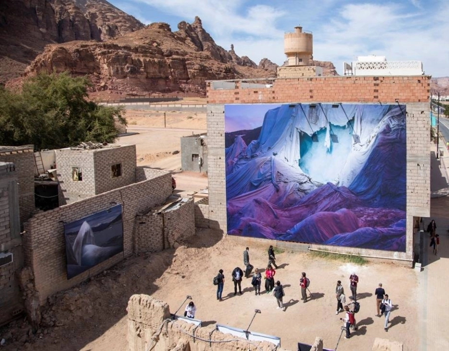 “In the beauty of these pictures there is an important story, a story that isn’t being told” – Arianna Rinaldo at the Cortona on the Move AlUla launch