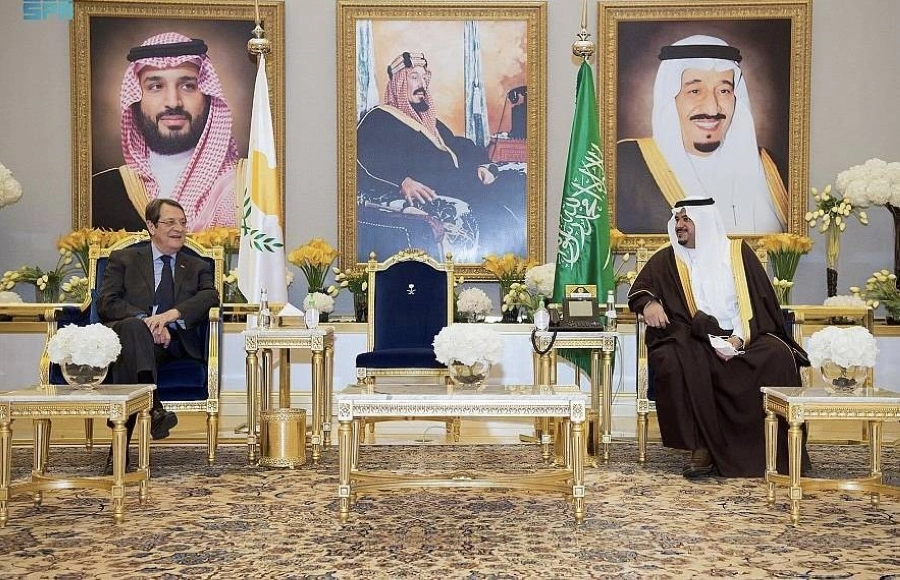 رئيس جمهورية قبرص يصل الرياض (واس)