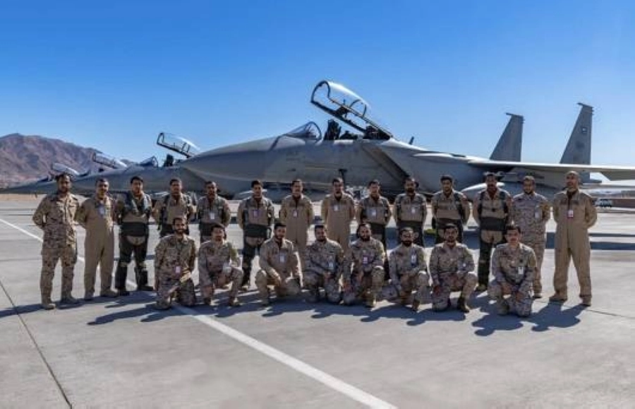 وصول القوات الجوية المشاركة في تمرين «العلم الأحمر-2022» إلى قاعدة نلس بالولايات المتحدة الأمريكية (واس)