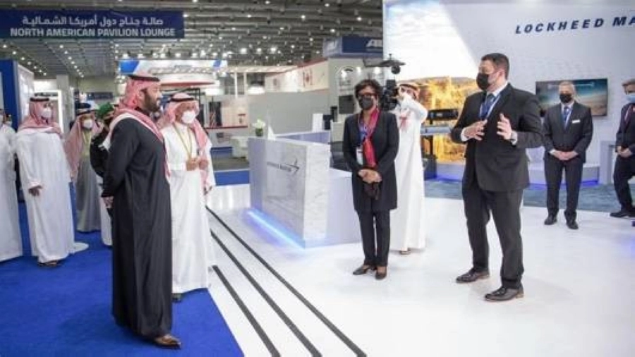 ولي العهد يدشن معرض الدفاع العالمي (واس)