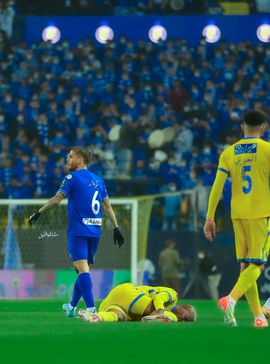 






من المواجهة الأخيرة التي خسرها النصر أمام الهلال