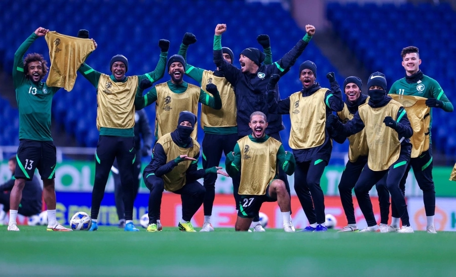 من المعسكر الأخير للأخضر   (مكة)