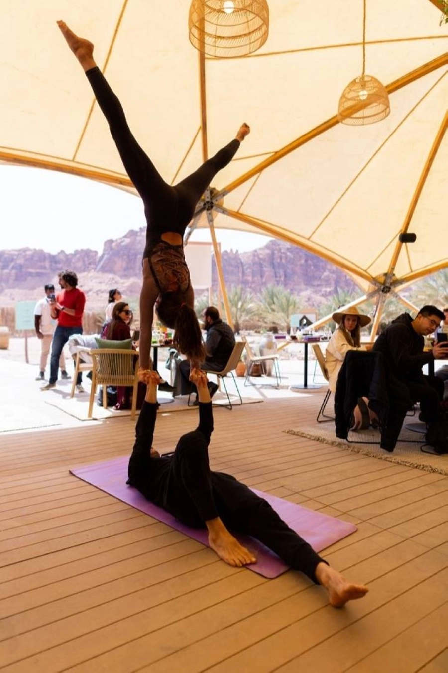 World’s best yogis launch AlUla Wellness festival