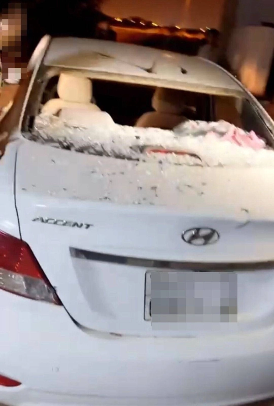 الأضرار المدنية التي خلفتها الهجمات العدائية  (مكة)