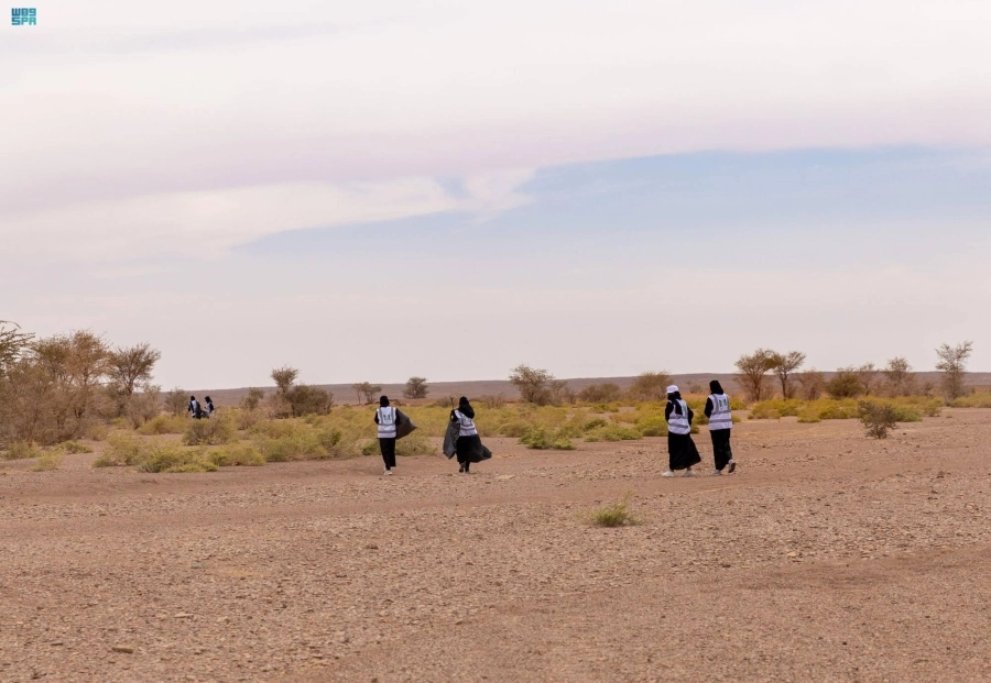 جانب من حملة الإصحاح البيئي (مكة)