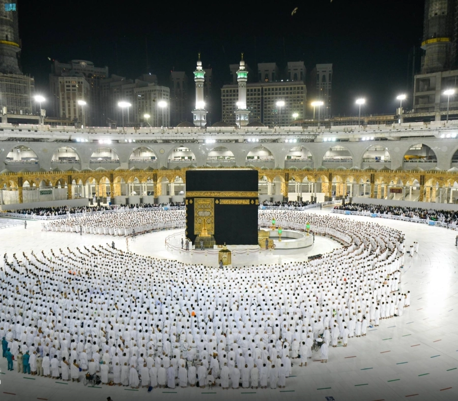 تخصيص صحن المطاف والدور الأرضي للطائفين (مكة)