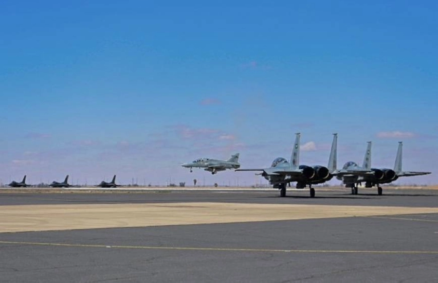 اختتام مناورات التمرين الثنائي المشترك بين القوات الجوية السعودية والأمريكية (واس)