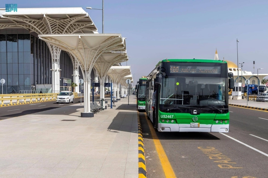 اسطول من 27 حافلة في المرحلة الحالية (مكة)