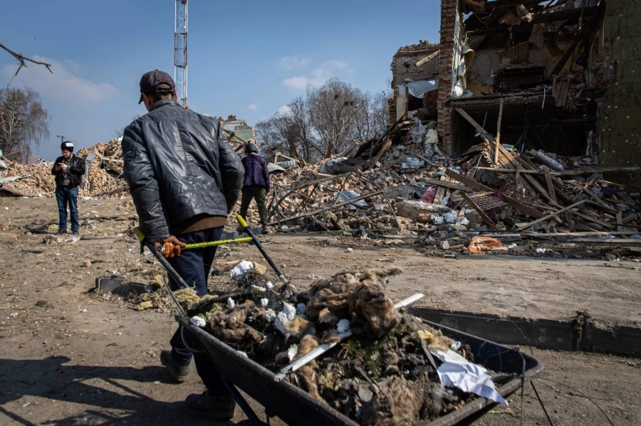 مكان ضرب بالصواريخ (د ب أ)