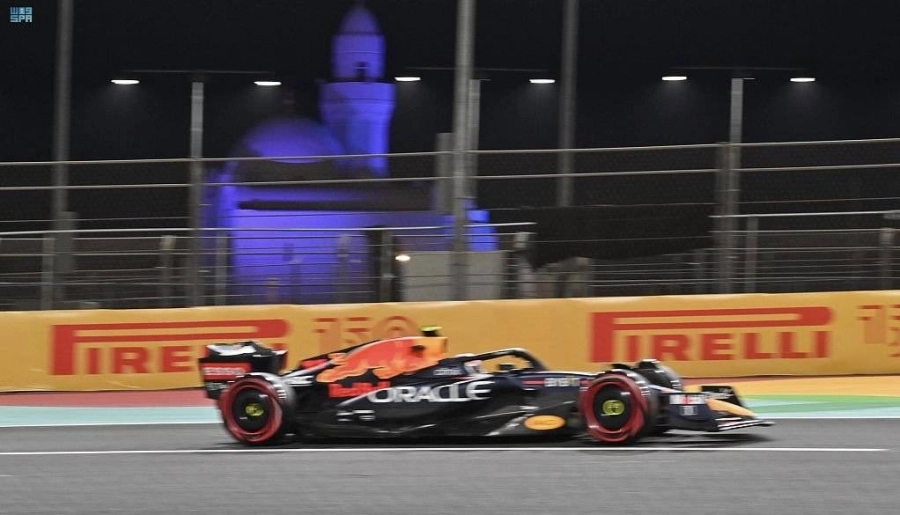 تشهد جدة اليوم انطلاق السباق الرسمي لجائزة السعودية الكبرى STC للفورمولا1 (واس)