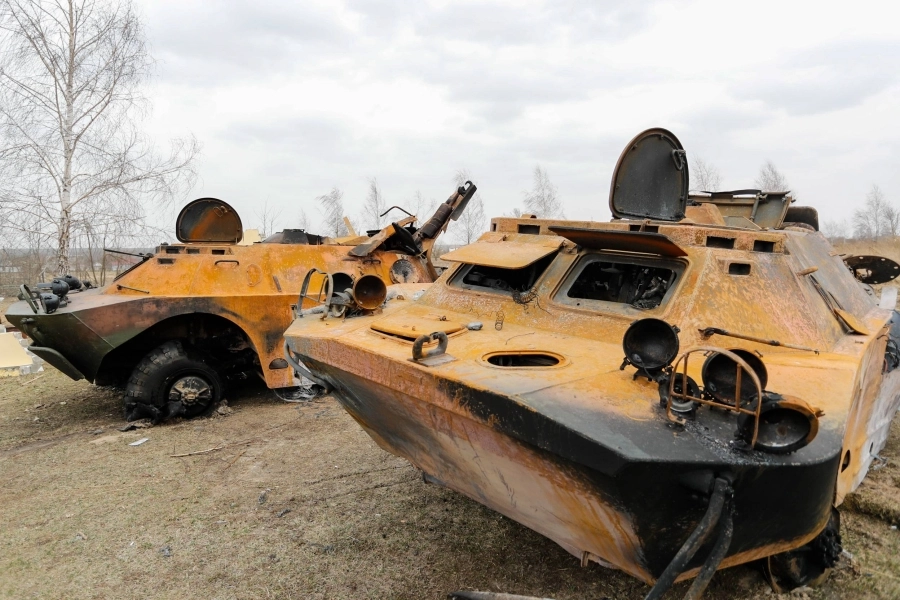 






 آليات روسية تشارك في الحرب على أوكرانيا                                                                  (مكة)