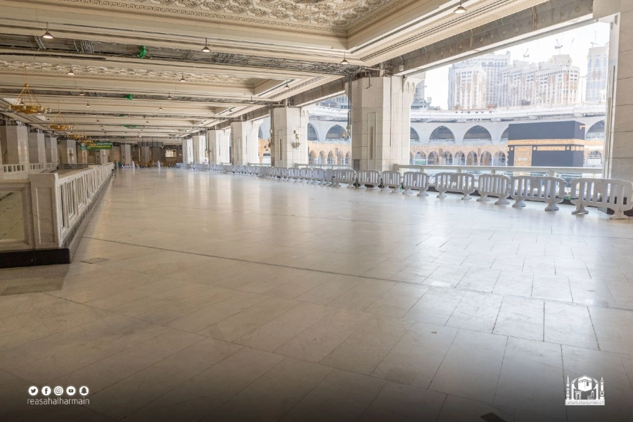  رخام المطاف بعد استبداله (مكة)