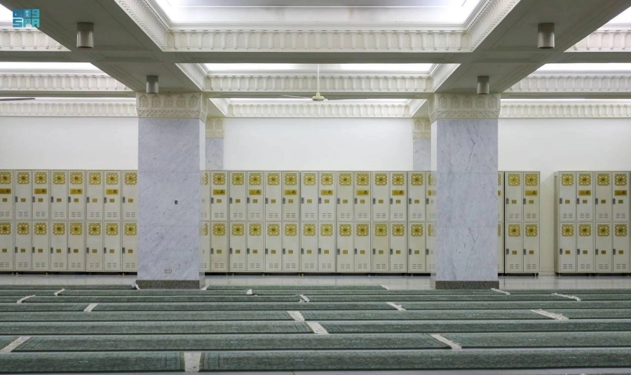 






تهيئة قبو التوسعة بالمسجد الحرام للمعتكفين                          (مكة)