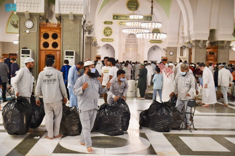 






من عمليات التنظيف اليومية                (واس)